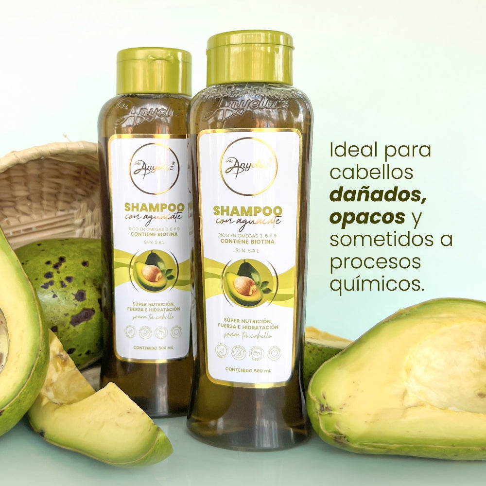 🥑 Shampoo de Aguacate – Anyeluz