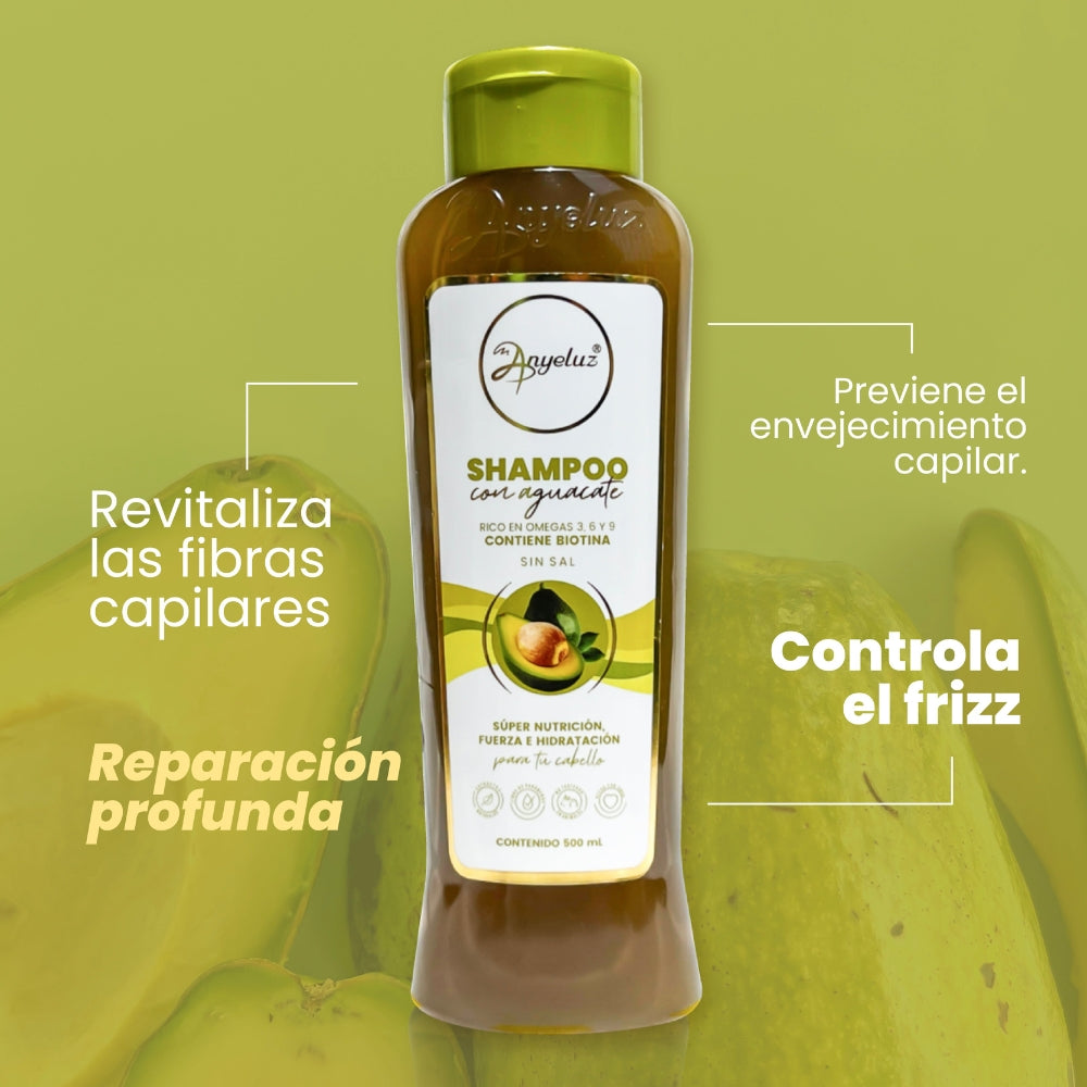 🥑 Shampoo de Aguacate – Anyeluz