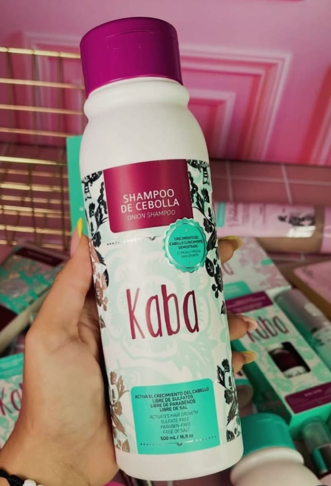Shampoo KABA - Cebolla