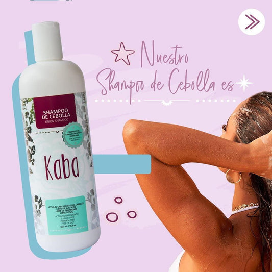 Shampoo Cebolla - Crecimiento Intensivo - Kaba (Mayorsitas)