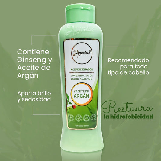 Acondicionador - Argán y Aloe Vera - ANYELUZ